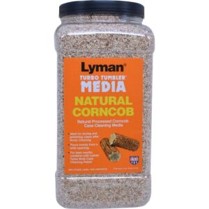 Lyman Turbo Brass Cleaning Media Corn Cob Medium "Easy Pour Container"
