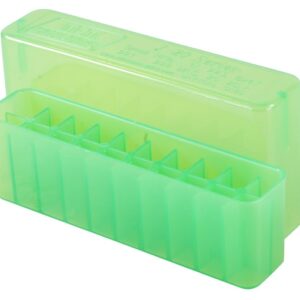 MTM Slip Top Ammo Box 17 Remington, 222 Remington, 223 Remington 20-Round