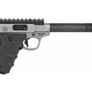 Smith & Wesson Performance Center SW22 Victory 22LR Pistol 6" Threaded Barrel 10+1 Round Black Grip Stainless Frame