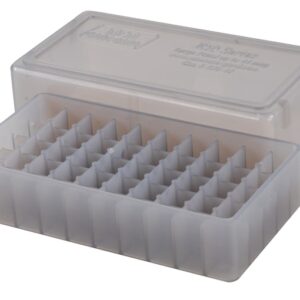 MTM Slip Top Ammo Box Square-Hole 10mm Auto, 41 Remington Magnum, 44 Remington Magnum 50-Round