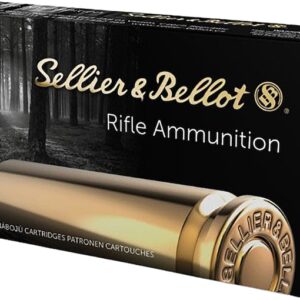 Sellier & Bellot 6.5x55mm Swedish Mauser Ammo 140 Grain Jacketed Soft Point Box of 20