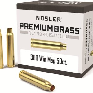Nosler Custom 300 Winchester Magnum Brass Box of 50