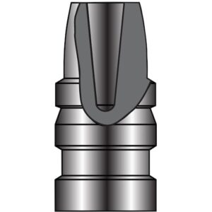 Lyman 1 Cavity Bullet Mold 358439HP 38 Special, 357 Magnum (358 Diameter) 155 Grain Semi-Wadcutter Hollow Point